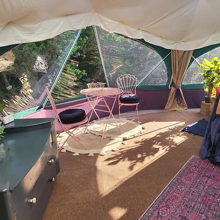 Luxury Glamping In The Stargazer Dome - Beautiful Private Setting Close To Narberth Exterior photo